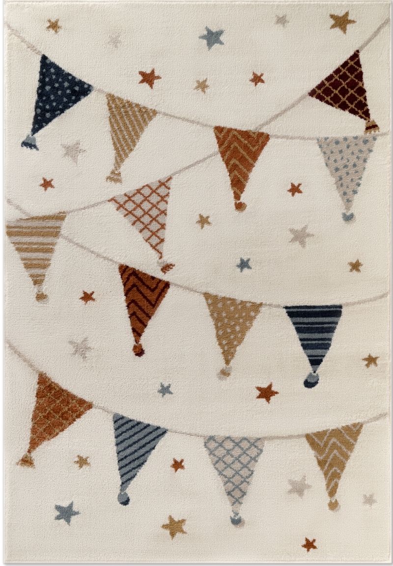 Adventures Kids Rug – Hot Air Balloon Design