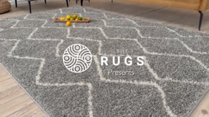 Moroccan Ivory Beige Shaggy Rug | 1030