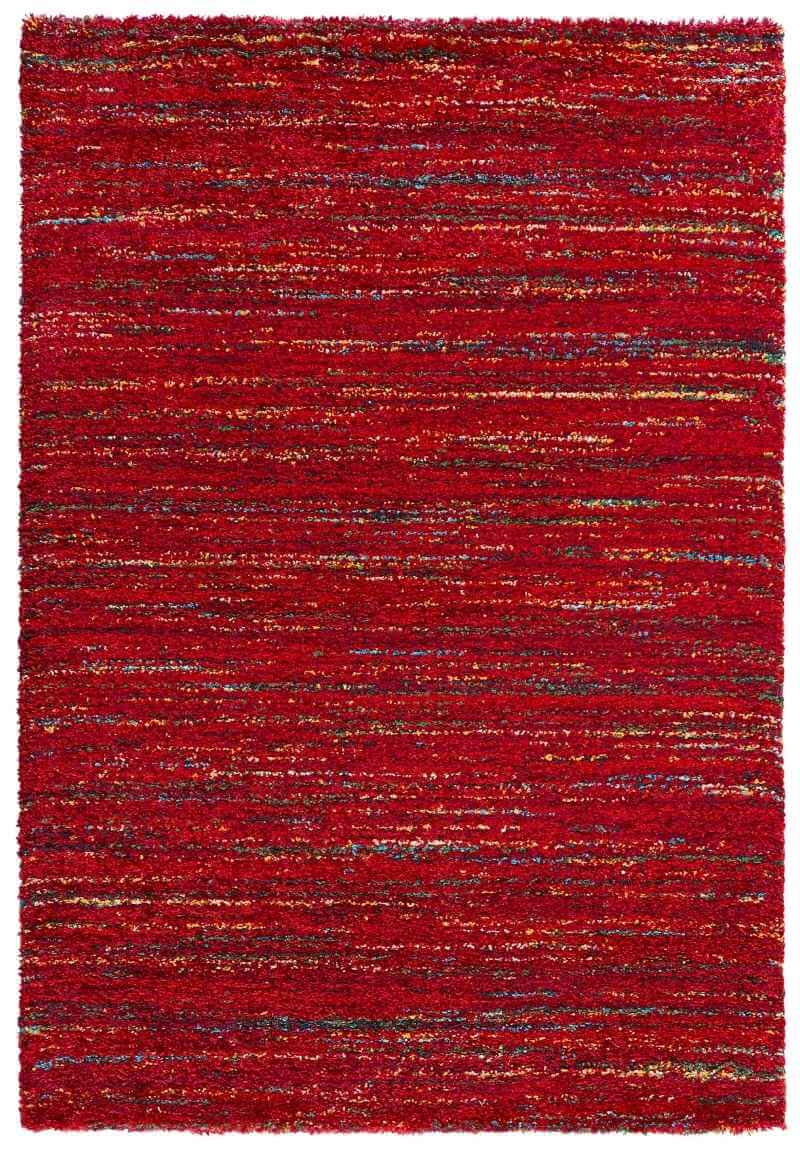 Velour Deep-Pile Chic Rug Abstract Design