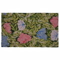 Printed Roses Coir Doormat 45X75 cm