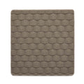Textured Washable Brown Mat or Runner