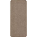 Washable Waffle Texture Brown Mat or Runner
