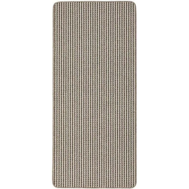 The Rugs Twist Stripe Washable Mat & Runner Beige | Stylish