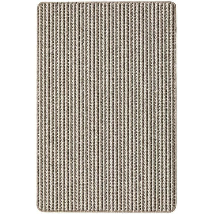 The Rugs Twist Stripe Washable Mat & Runner Beige | Stylish
