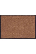 Washable Mat With Border Caramel | 133