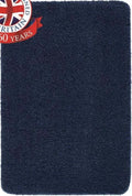 Plain Washable Pet Blue Rug and Runner