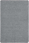 Plain Washable Pet Grey Rug and Runner