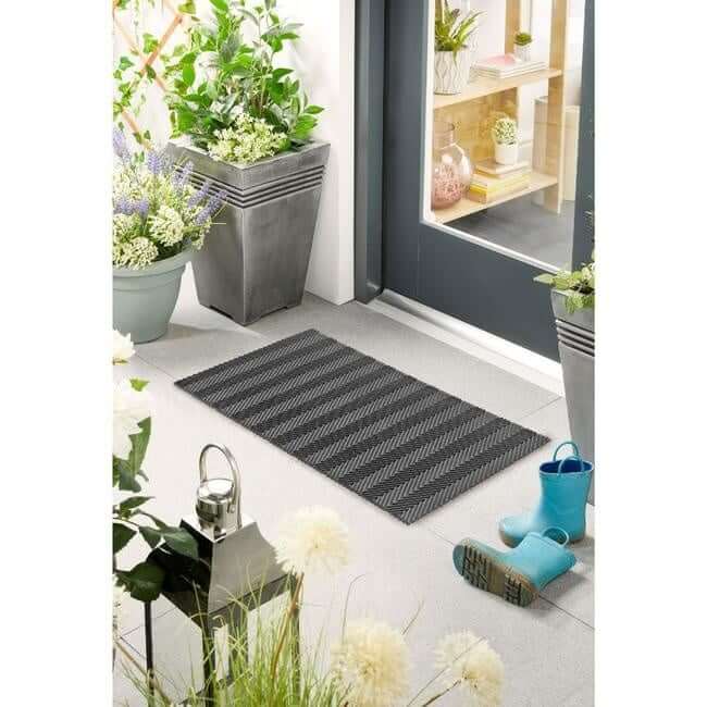 The Rugs Washable Outdoor Scraper Rubber Mat | Durable