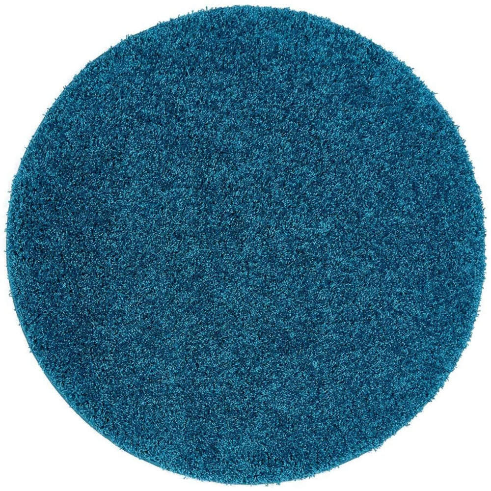 Washable Teal Shaggy Rug | Luxury British Design | The Rugs