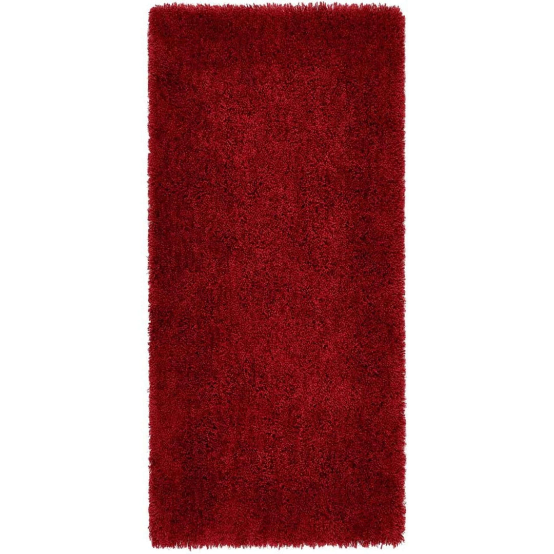 Chicago Red Shaggy Rug - Luxurious Comfort for Your Home
