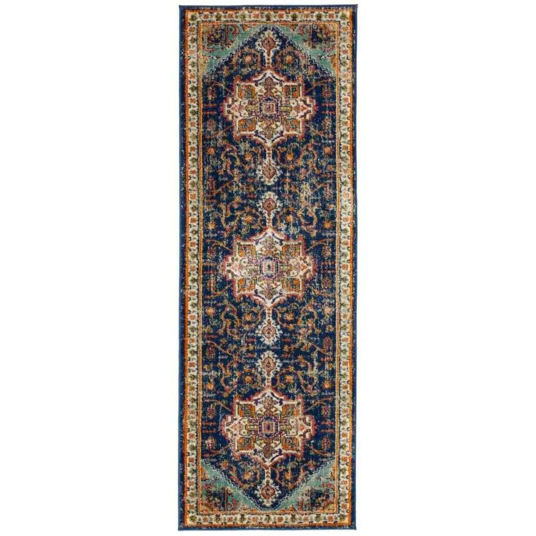 Granada Multicolour Vintage Rug | Emerald – The Rugs