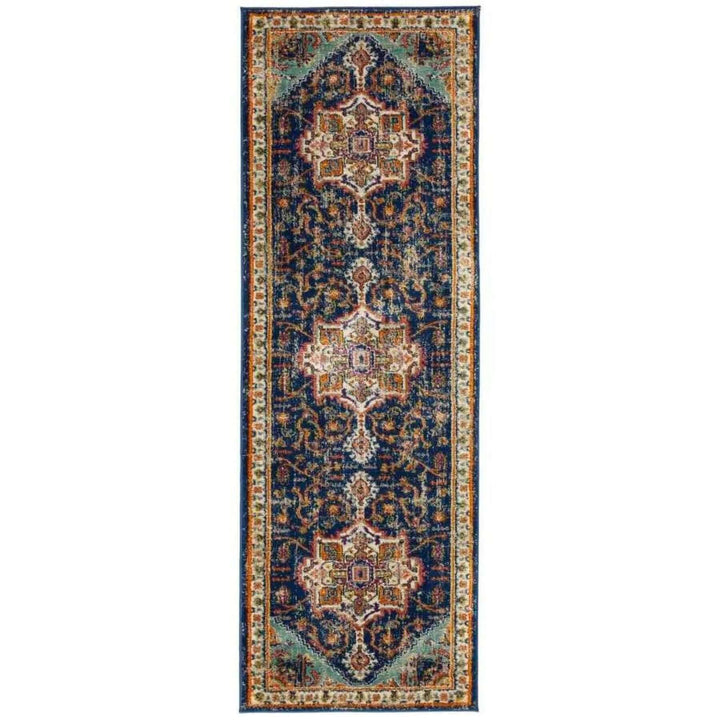 Granada Multicolour Vintage Rug | Emerald – The Rugs