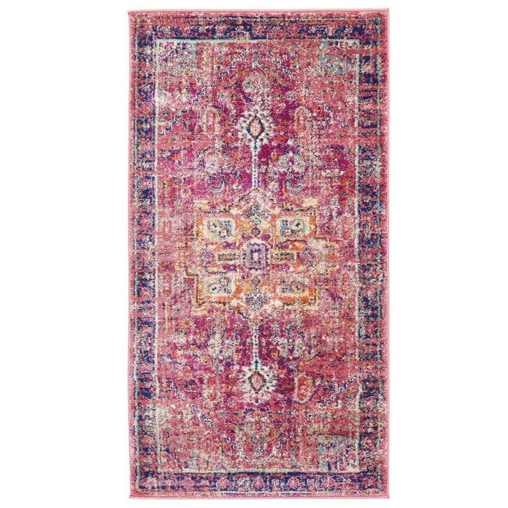 Granada Vintage Rug | Ruby Multicolour Carpet | The Rugs