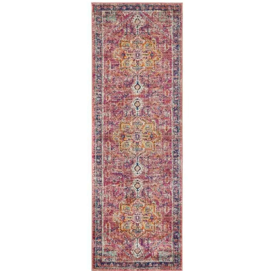Granada Vintage Rug | Ruby Multicolour Carpet | The Rugs