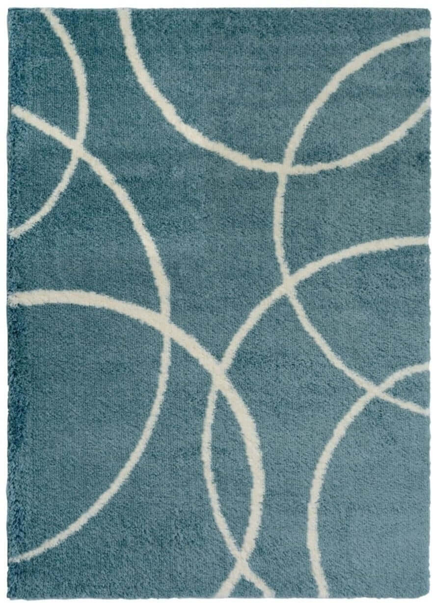 Snug Bubbles Shaggy Rug | Geometric Design | The Rugs