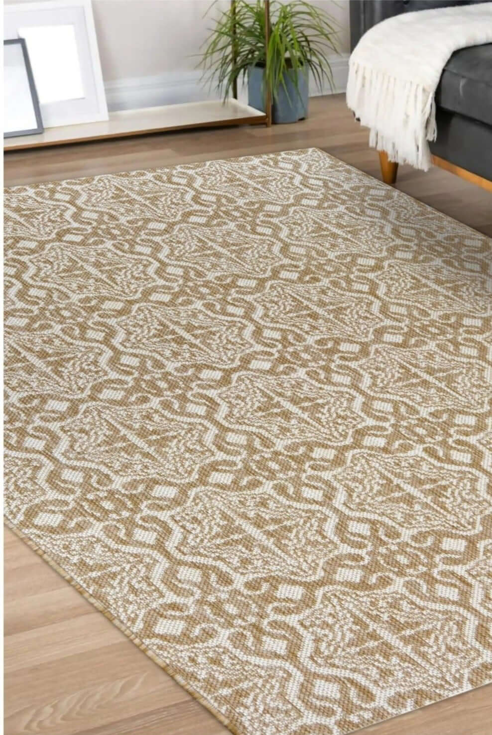 County Victorian Indoor/Outdoor Rug | Versatile Home Decor |