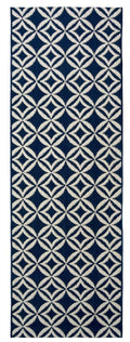 County Geo Blue Indoor & Outdoor Rug