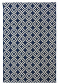 County Geo Blue Indoor & Outdoor Rug