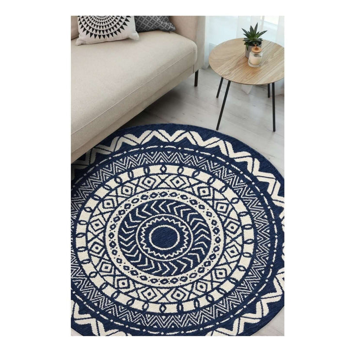 County Circle Indoor/Outdoor Rug | Versatile Home Decor
