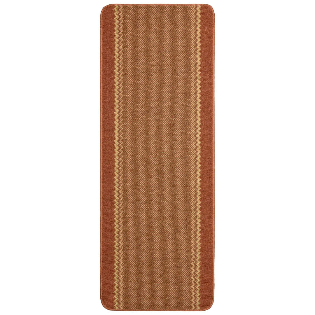 Machine Washable Design Mats | Bordered Line Terra |The Rug