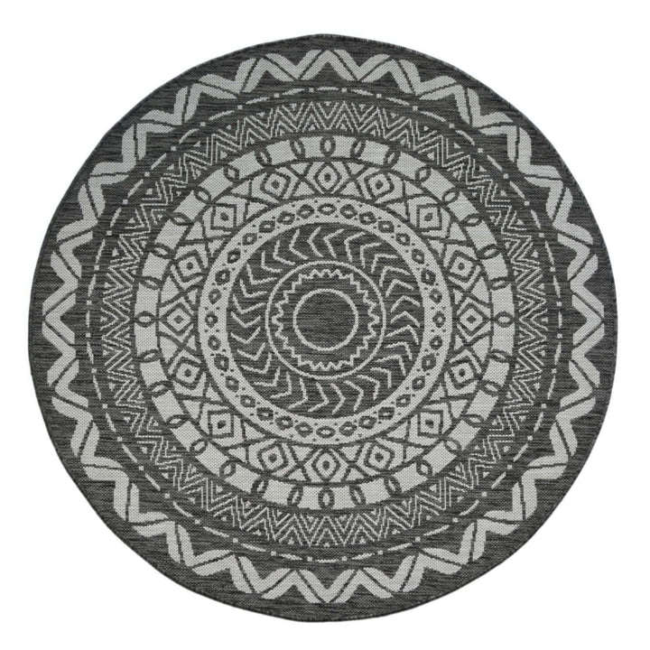 County Circle Indoor/Outdoor Rug | Versatile Home Decor