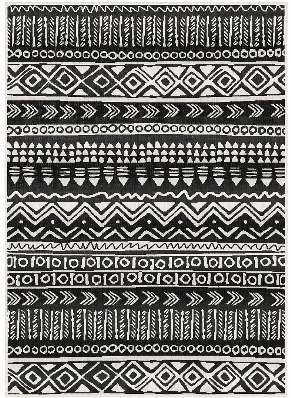 Aztec Design Tribal Outdoor Rug |Weather-Proof & UV Protect