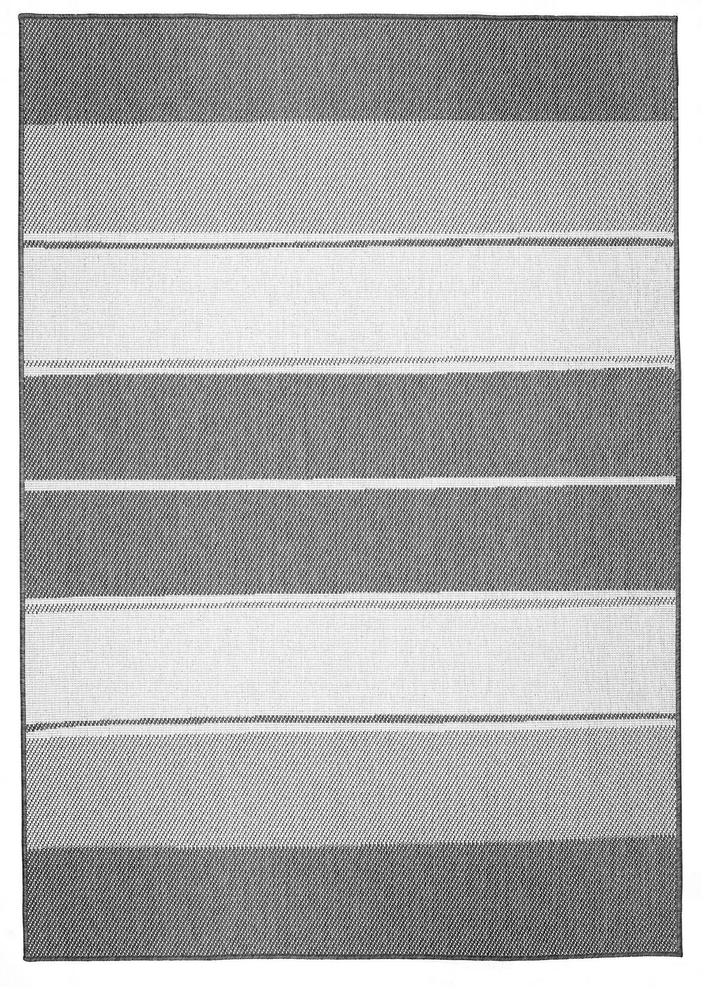 Tonal Stripes Reversible Outdoor Rug | Versatile & Durable