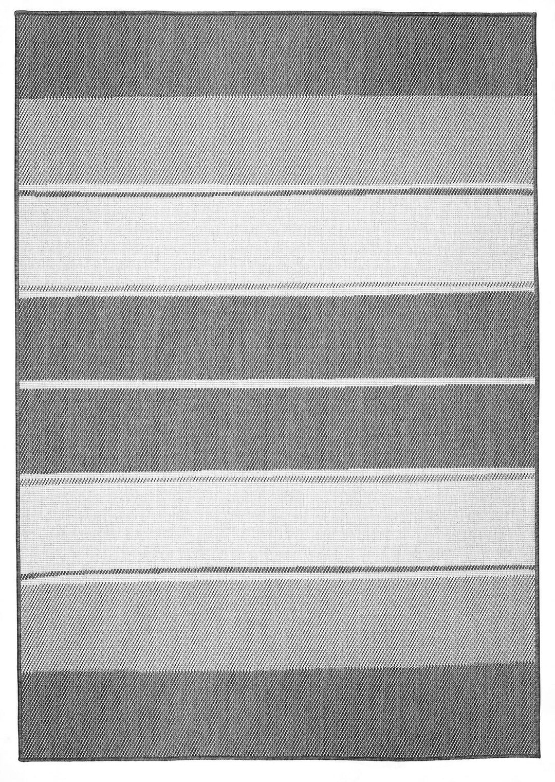 Tonal Stripes Reversible Outdoor Rug | Versatile & Durable
