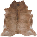 Large Faux Hides Animal Print Brown Rug