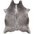 Large Faux Hides Animal Print Grey Rug