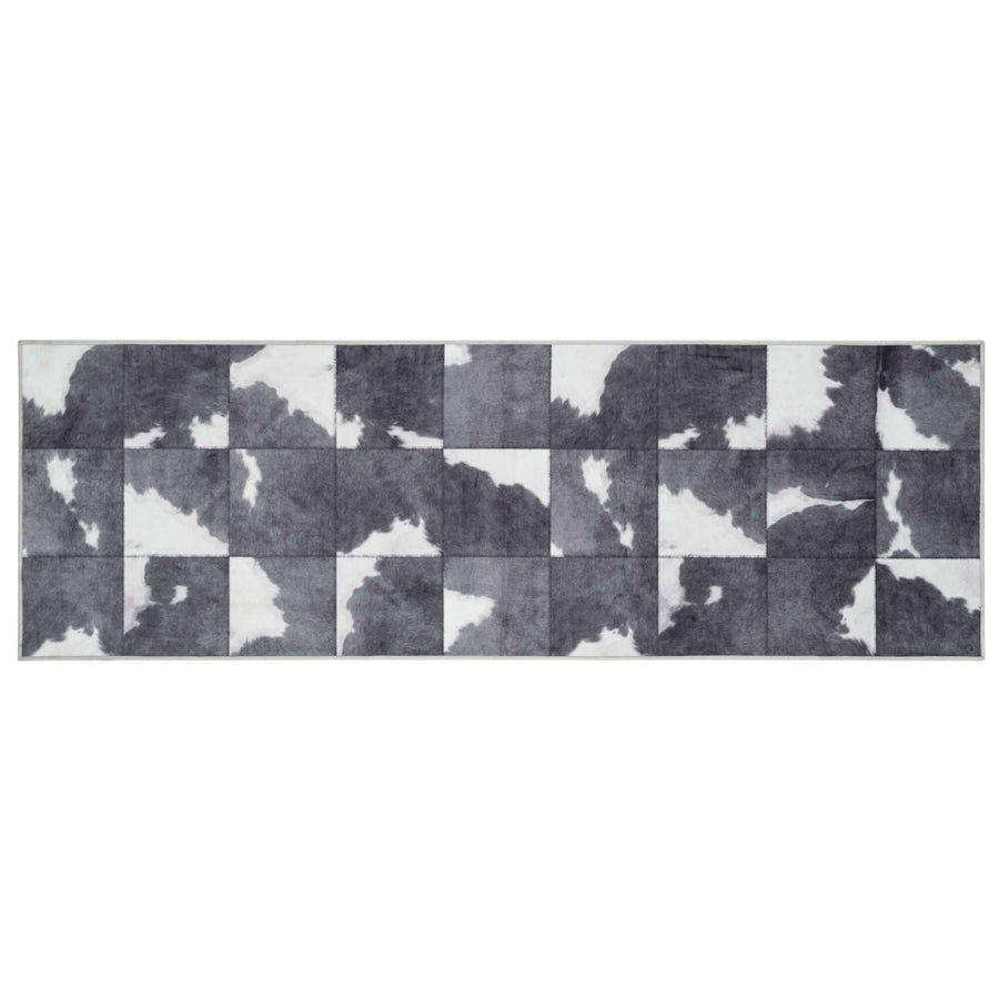 Faux Hides Rug Black and White - Shop Plush Elegance