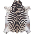 Large Faux Hides Animal Print Zebra Rug