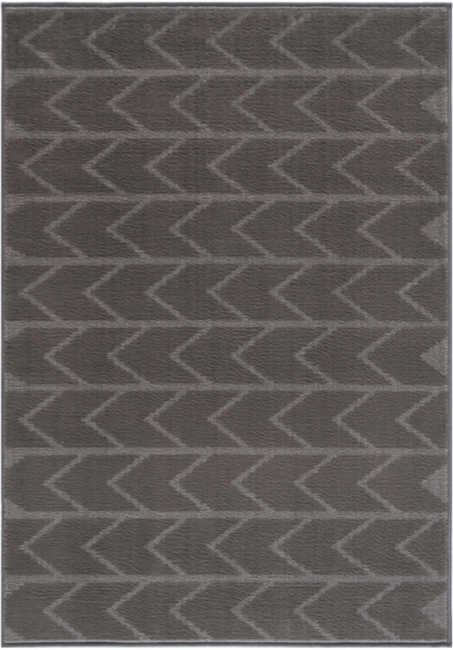 Modern Living Room Rug | Geometric Grey Design | The Rugs