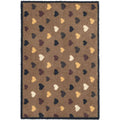 Recycled Washable Love Hearts Mat | 130