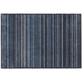 Washable Stripe Blue Mat | 50x75 cm