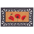 Derby Doormat Poppies Surround 45X75cm | 137