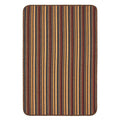 Washable All-Purpose Stripe Brown Mats