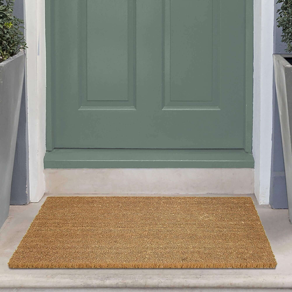 Coir Doormats Plain Design | Natural Coconut Fiber |The Rugs