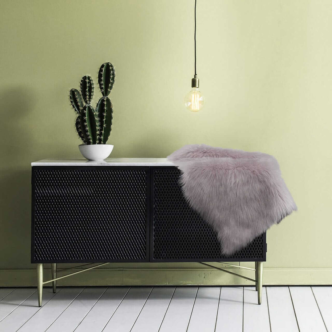 Luxurious Grey Faux Fur Rugs | Muslera Collection | The Rugs