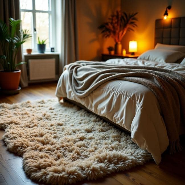 Transform Your Bedroom with Plush Shaggy Rug