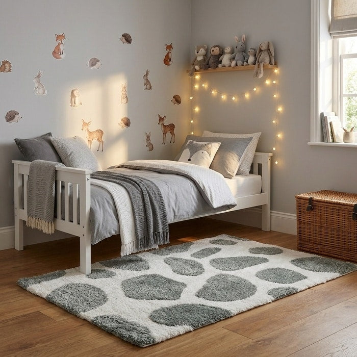 Rug styled in a child's bedroom