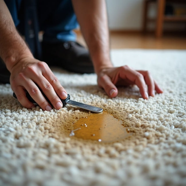 How to Get Oil Stains Out of Carpet