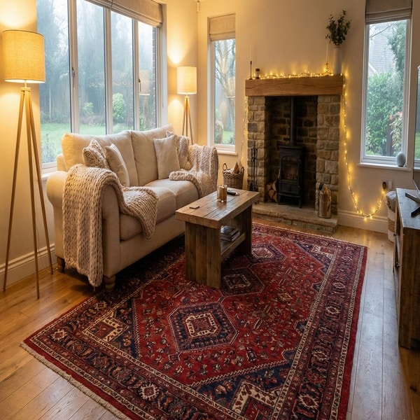 Styling Your Red Persian Rug: Tips from Top Interior Designers