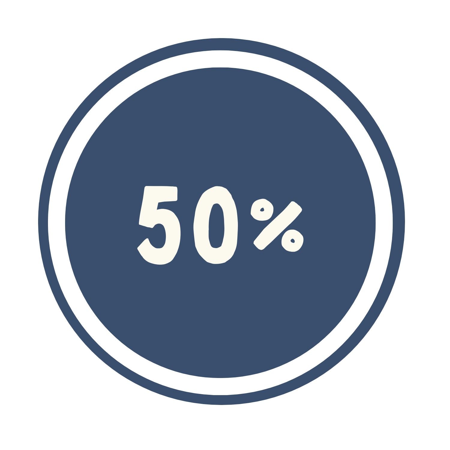50% Sale