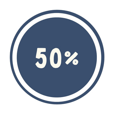 50% Sale