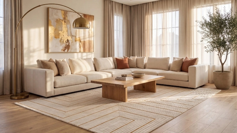 Carmel Collection, Practical & durable, Polypropylene/polyester/cotton, 10 mm pile, Easy care, Stain-resistant, Non-shedding, Colourfast, Anti-allergic, Non-static, Living rooms, Bedrooms, Hallways, Underfloor heating safe.