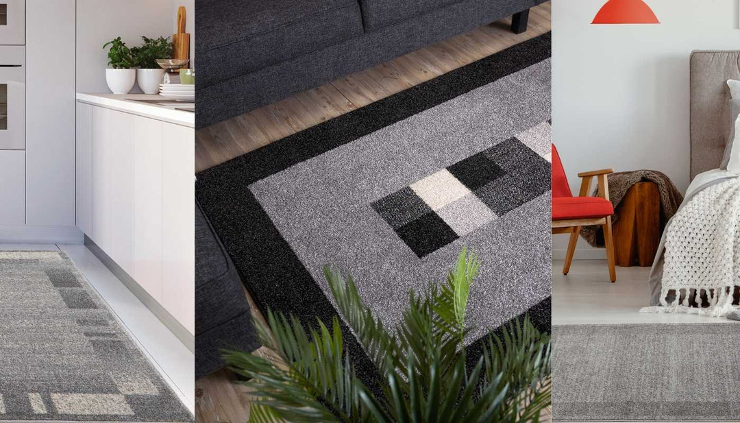 Efes collection rug, Modern design, Fashionable, Luxurious rug, Minimalist living spaces, Dirt-resistant, Water-resistant, Easy to clean, Kid- and pet-friendly, Ideal for any place.