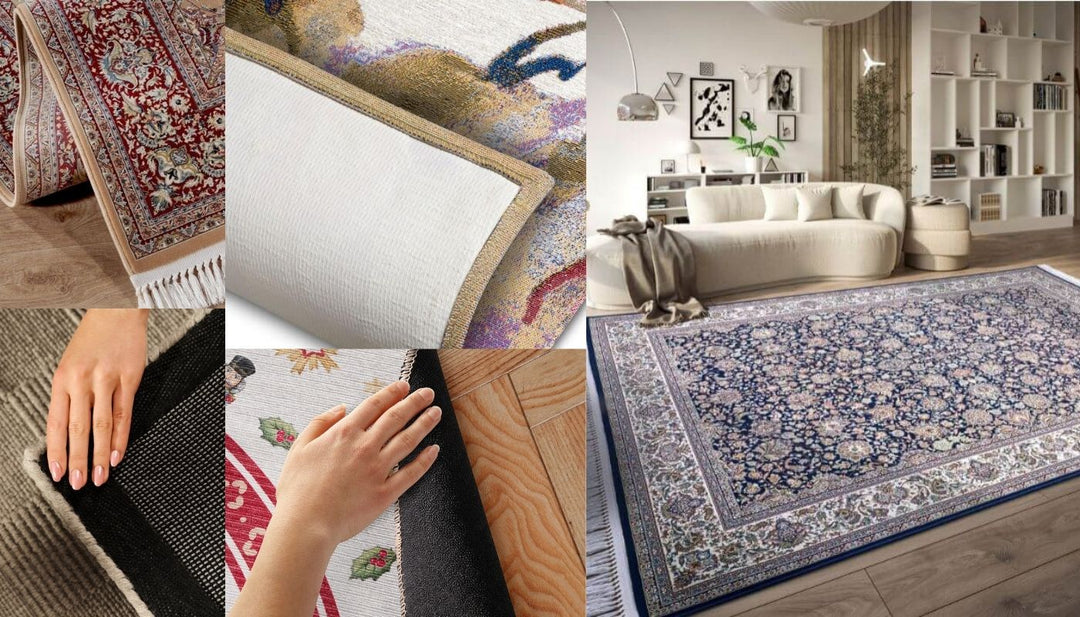 Non-slip rugs, Style, Safety, Skid-resistant backing, High-traffic areas, Entryways, Kitchens, Living rooms, Functionality, Warmth, Anti-slip rugs.