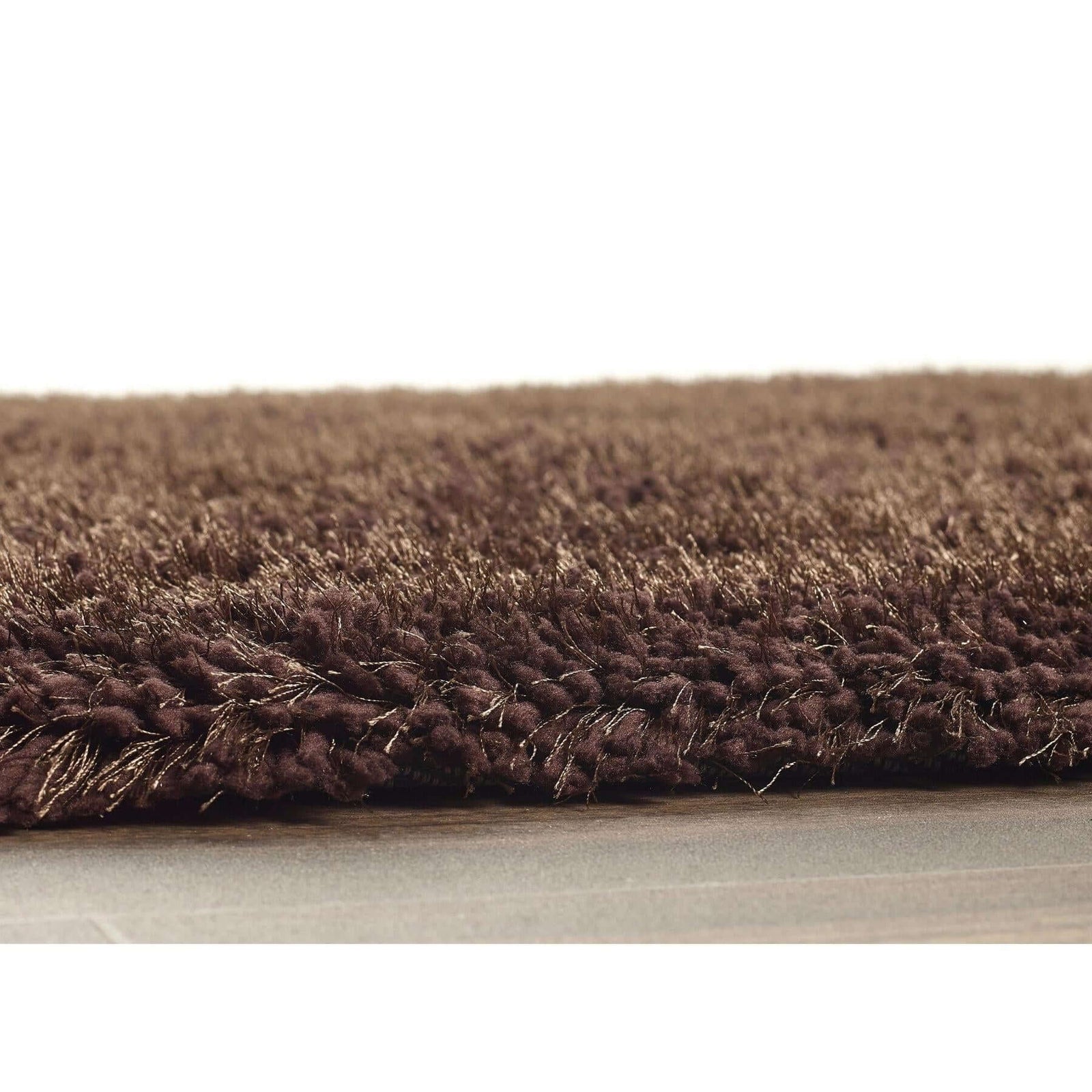 Chicago Chocolate Brown Shaggy Rug | Luxurious | The Rugs