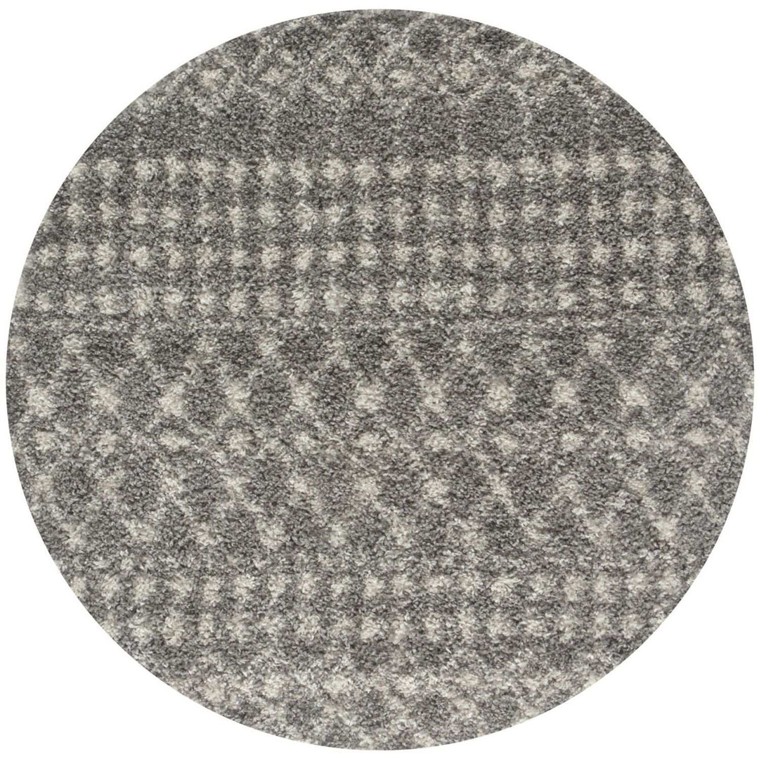 Moroccan-style thick shaggy rug pet-friendly, easy to clean